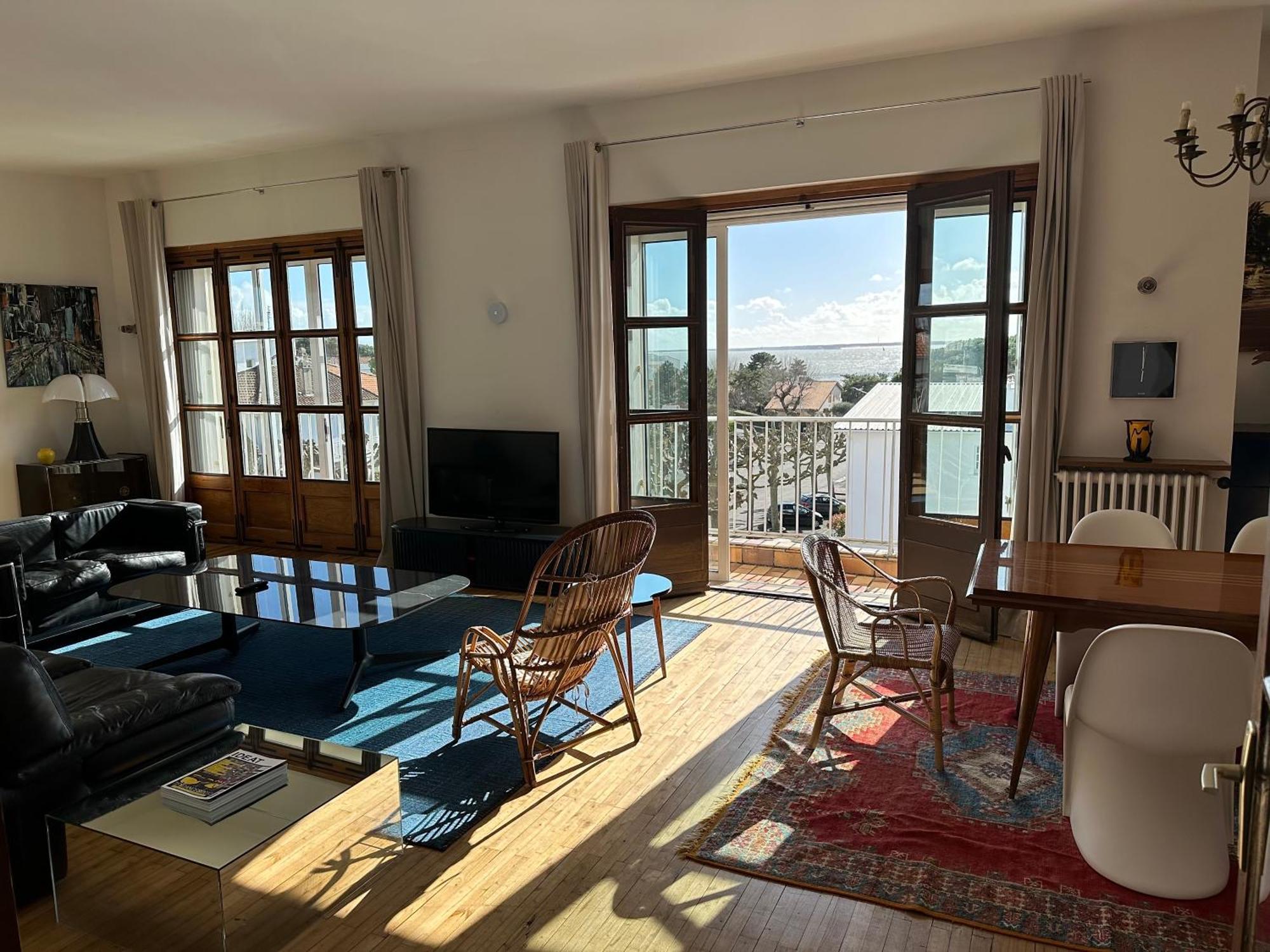 Apartmán Superbe T4 Vue Mer A Royan, 2 Min A Pied Des Plages Exteriér fotografie